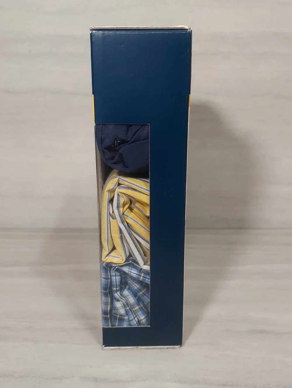 Polo by Ralph Lauren Men’s Classic Fit Cotton Boxer 3-Pack - Blue/Yellow/White